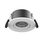 Noxion Faretti LED Ares Firerated 6W 540lm 927-940 3CCT- Inclinabile Bianca| Ritaglio 68mm