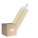Confezione Multipack 6x Osram LED R7s 118mm Chiara 19W 2452lm - 840 Bianco Freddo | Sostitutiva 150W