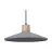 Ledvance Decor Cemento/Acciaio/Legna Luce Pendente 320 Scuro Grigio | Adatto per E27