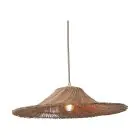Good&Mojo Luce Pendente Cancun Rattan Natural S | Adatto per 1x E27 