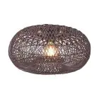 Good&Mojo Luce da soffitto Arizona Rattan Burgundy S | Adatto per 1x E27 