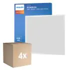 Confezione Multipack 4x Philips Pannello A LED Ledinaire RC065B G5 28W 3400lm - 830-840 CCT | 60x60cm - UGR 