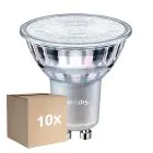 Confezione Multipack 10x Philips MASTER Value Faretti LED GU10 PAR16 3.7W 365lm 60D - 930 Luce Calda -  | Miglior Resa Cromatica - Dimmerabile - Sostitutiva 50W